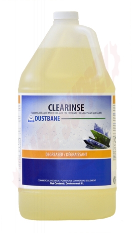 Photo 1 of DB51434 : Dustbane Clearinse Foaming Cleaner & Degreaser, 5L