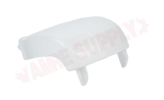 Photo 1 of WG03L00280 : GE WG03L00280 Refrigerator Bottle Bar End Cap, Left or Right Hand, White