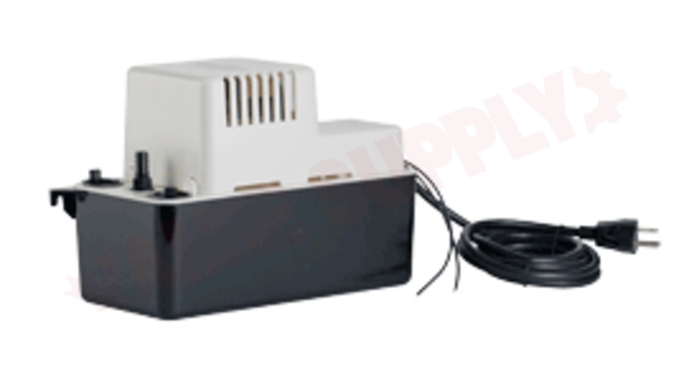 Photo 1 of 554455 : Little Giant VCMA-20ULS 554455 Automatic Condensate Removal Pump, 1/30HP 80GPH 230V