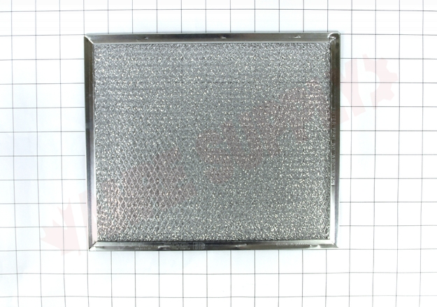 Photo 7 of WG02F05523 : GE WG02F05523 Microwave Range Hood Aluminum Grease Filter, 8-7/8 x 10-1/2 x 3/32