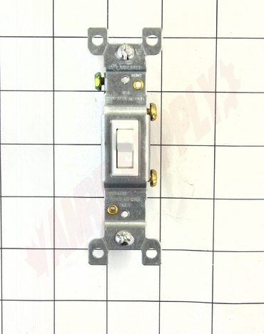 Photo 9 of 45021 : Vista Toggle Wall Light Switch, 15A, 120V, White