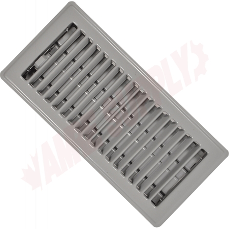 Photo 1 of RG0217 : Imperial Louvered Floor Register, 3 x 10, Grey