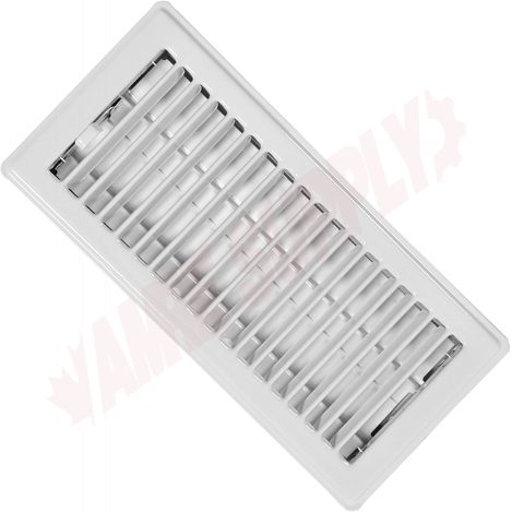 Photo 1 of RG0267 : Imperial Louvered Floor Register, 4 x 12, White