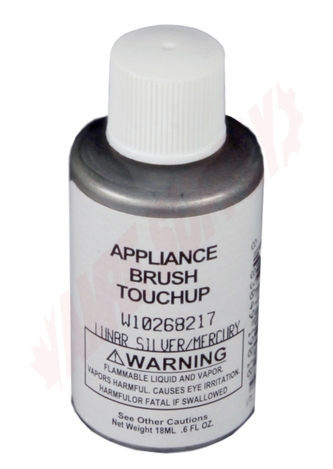 Photo 1 of W10268217 : Whirlpool Appliance Touch-Up Paint, 0.6oz, Lunar Silver/Mercury