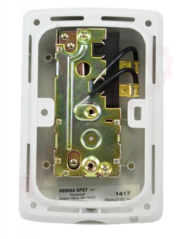 Photo 4 of H8908ASPST : Honeywell H8908ASPST Home Low-Voltage, SPST Manual Humidistat