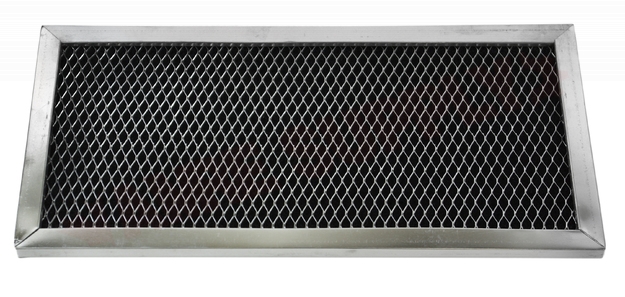 Photo 1 of W10120840A : Whirlpool Microwave Range Hood Charcoal Odour Filter, 11-6/16 x 5-5/8 x 5/16