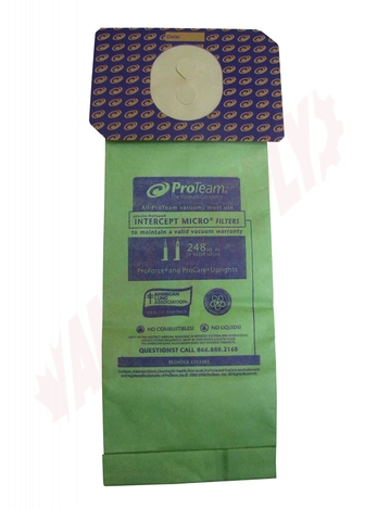Photo 2 of 103483 : ProTeam Vacuum Filters, 10/Pack