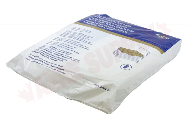 Photo 3 of W10165295RP : Whirlpool W10165295RP Universal Trash Compactor Bags, 15, 15/Pack