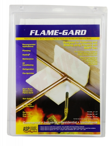 Photo 2 of 2400 : ASP Flame Guard Safety Pad, 9 x 12