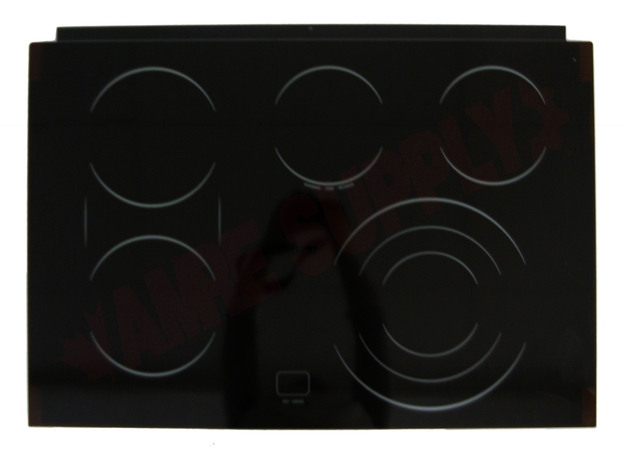 Photo 1 of WS01L01435 : GE WS01L01435 Range Main Cooktop Glass Assembly, Black     