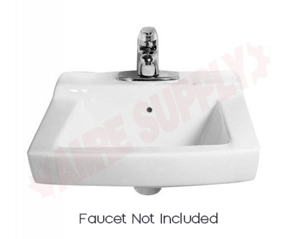 Photo 1 of 0321026.020 : American Standard Declyn Wall-Mount Bathroom Sink with Wall Hanger, 4 Centers, White