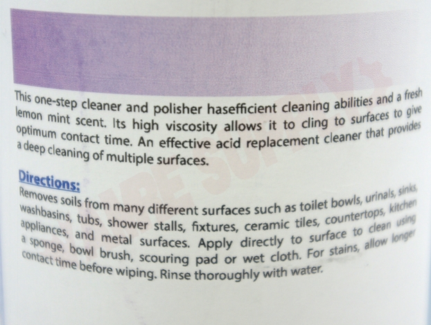 Photo 4 of DB53732 : Dustbane Aqua Scrub Multi-Use Cleaner & Polish, 1L