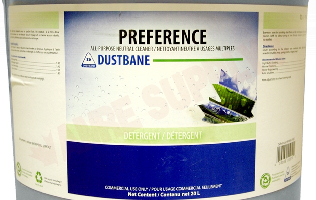 Photo 2 of DB55910 : Dustbane Preference All-Purpose Neutral Cleaner, 20L