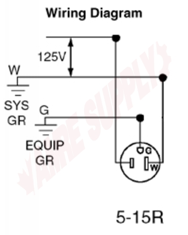 Resi Co/Alr Duplex Receptacle Leviton 12650-I 15 Amp Straight Blade 125 Volt