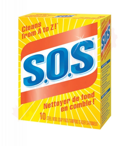 Photo 1 of CL01346 : Clorox SOS Pads, 10/Pack