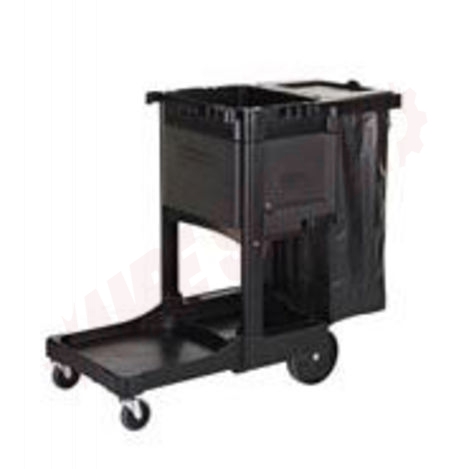 Photo 1 of 1861430 : Rubbermaid Executive Janitorial Cleaning Cart, Standard