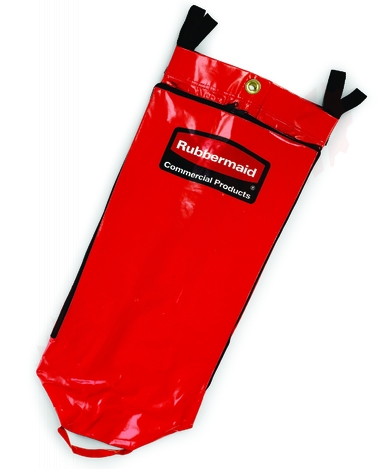 Photo 1 of 9T9300RED : Rubbermaid Recycling Bag With Universal Recycling Symbol, Red