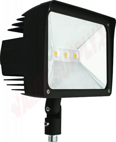 Photo 1 of 63327 : Standard Lighting Flood Light With Knuckle Fixture, Bronze, 50W LED Included