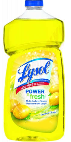 Photo 1 of RC78909 : Lysol All Purpose Cleaner, Lemon Scent, 1.2L