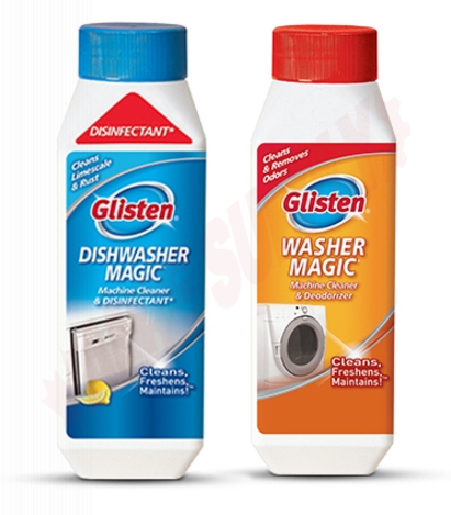 Photo 1 of MDA05T : Glisten Dishwasher & Washer Magic Combo Pack, 2 x 12oz