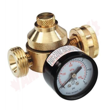 Photo 1 of 0121264 : Watts LFH560 Mini Brass Water Pressure Regulator Lead Free