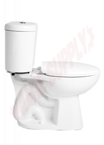 Photo 2 of N7717 : Water Matrix Proficiency Elongated Bowl, White, 17, with Seat
