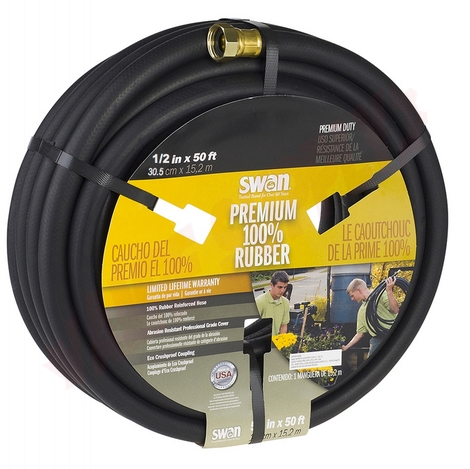 Photo 2 of H-RB1250 : Swan 1/2 x 50' Premium All Rubber Hose