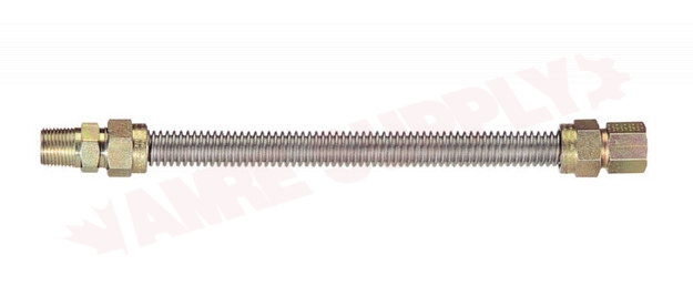 Photo 1 of D9000644 : Stainless Steel Gas Connector Flexline 1/2MIP x 1/2FIP 60 30-3132-60 Watts
