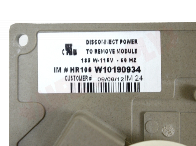 Photo 10 of 8201515 : Whirlpool 8201515 Refrigerator Ice Maker Control Module Kit