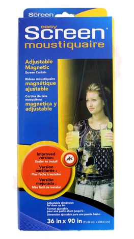 Photo 1 of SGM3690 : EasyScreen Easy Screen Adjustable Magnetic Screen Curtain, 36x90