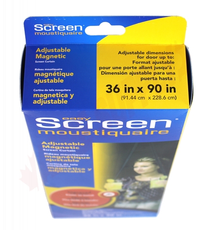 Photo 3 of SGM3690 : EasyScreen Easy Screen Adjustable Magnetic Screen Curtain, 36x90