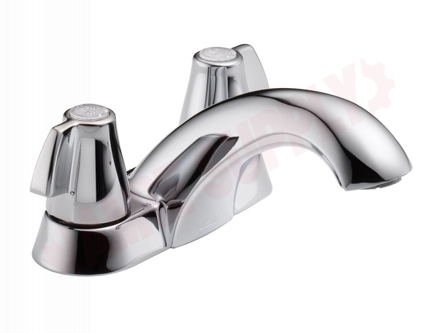 Photo 1 of 2500LF : Delta Classic Two Handle Lead-Free Centerset Lavatory Faucet, 4, Chrome