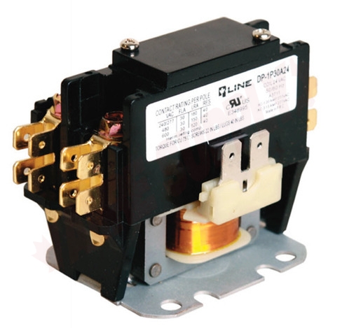 Photo 1 of DP-1P40A240 : Definite Purpose Magnetic Contactor, 1 Pole 40A 208/240V, With Shunt