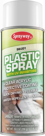 Photo 1 of 201W : Plastic Spray Clear Fixative, 291g