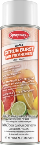 Photo 1 of 244W : Sprayway Citrus Burst Air Freshener, 397g