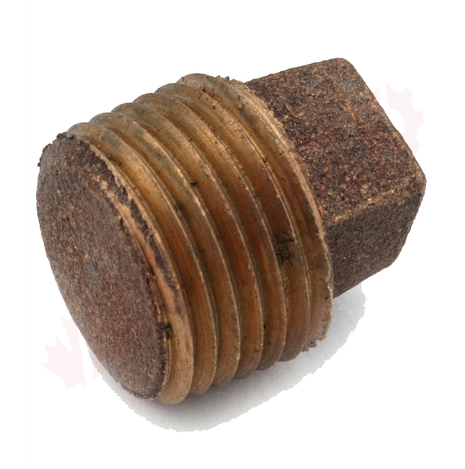 Photo 1 of 4498-004 : Aqua-Dynamic 3/4 Brass Solid Pipe Plug, Square Head