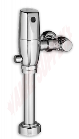 Photo 1 of 6066111.002 : American Standard Selectronic Exposed Sensor-Operated Toilet Flush Valve, 1-1/2 Top Spud, 4.2 LPF/1.1 GPF, PWRX