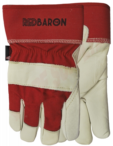 Photo 1 of 94002-L : Watson Red Baron Sherpa Lined Leather Gloves, Large