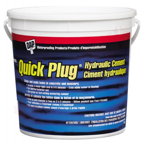 Photo 1 of 10070 : Dap Quick Plug Hydraulic Cement, 5kg