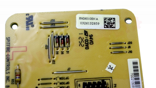 Photo 3 of 154757002 : Frigidaire Dishwasher Electronic Control Board