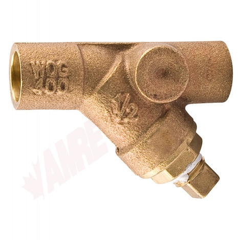 Photo 1 of 0379116 : Watts 2 Bronze Wye-Pattern Strainer 2 LF777SI With Tapped Retainer Cap