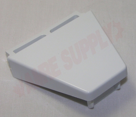 Photo 1 of WP1106862 : Whirlpool WP1106862 Refrigerator Door Shelf End Cap, Left Or Right, White