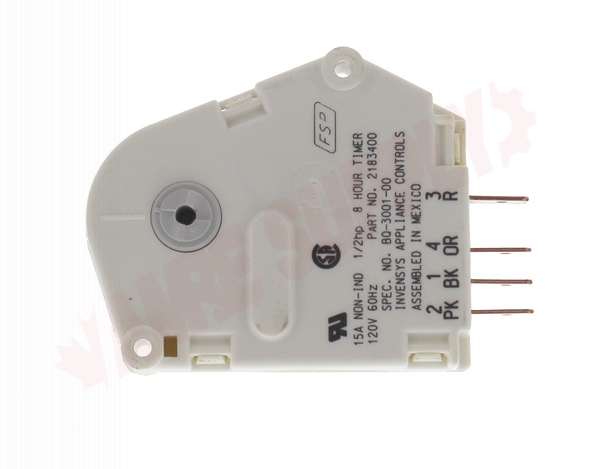 Photo 1 of WP2183400 : Whirlpool WP2183400 Refrigerator Defrost Timer Kit