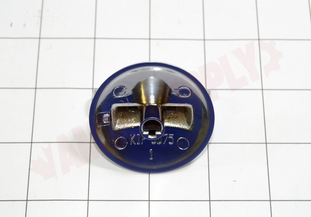 Photo 3 of WP74010205 : Whirlpool WP74010205 Range Burner Control Knob, Stainless