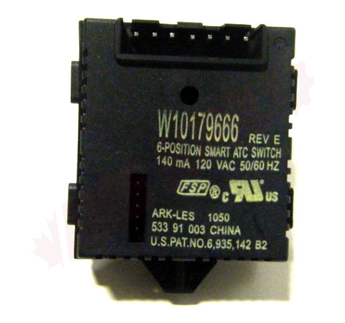 Photo 1 of WPW10179666 : SMART ATC SWITCH - 6 POS.
