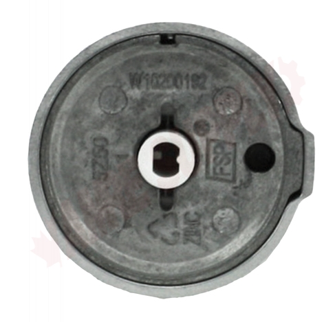 Photo 2 of WPW10370186 : Whirlpool Range Burner Control Knob, Stainless