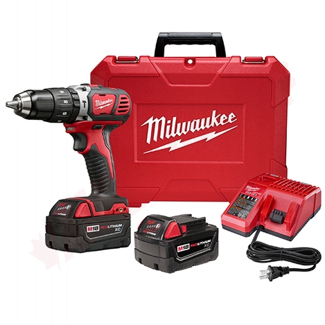 Photo 1 of 2607-22CT : Milwaukee M18 Compact 1/2 Drill Driver Kit