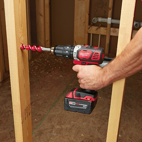 Photo 4 of 2607-22CT : Milwaukee M18 Compact 1/2 Drill Driver Kit