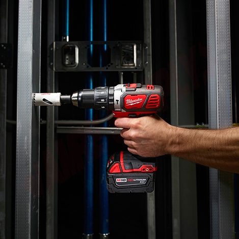 Photo 5 of 2607-22CT : Milwaukee M18 Compact 1/2 Drill Driver Kit