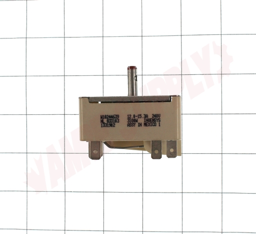 Photo 12 of WPW10244639 : Whirlpool Range Oven Surface Element Single Infinite Switch, 3000W
